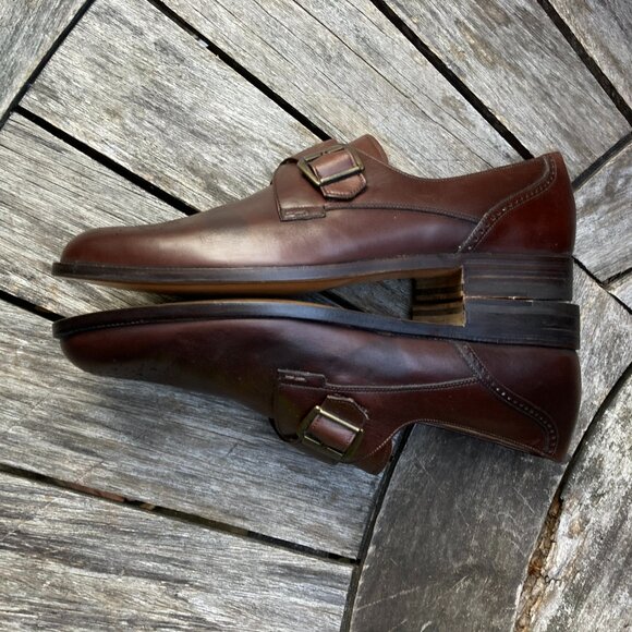 bally monk strap brown 9.5 B main image 8